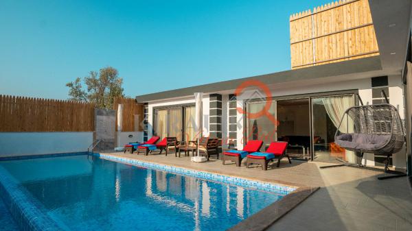 Kalkan Patara Bölgesinde Özel Havuzlu Kiralık Tatil Villası